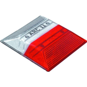 Image for Pavement Marker With Adhesive Pad, Red/clear from HD Supply