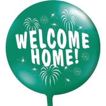 Image for Welcome Home Balloon, Green from HD Supply