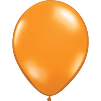 Image for Stock Jewel 16 Balloons - Mandarin Orange, Package Of 50 from HD Supply