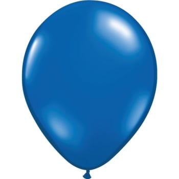 Jewel Color Balloons, Sapphire Blue, 11, Package Of 100