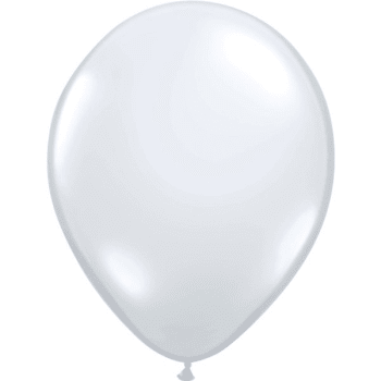 Image for Jewel Color Balloons, Diamond Clear, 11, Package Of 100 from HD Supply