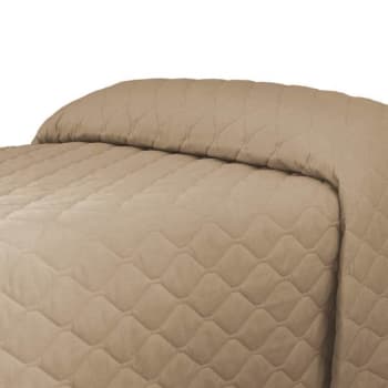 Martex Mainspreads Bedspread In Bone Twin 81x110 Throw Style