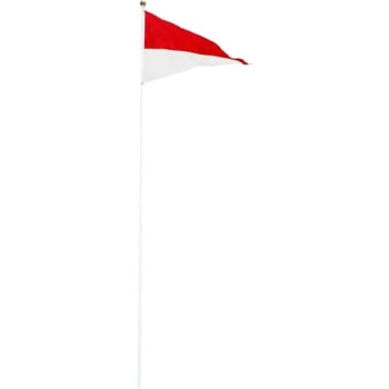 Image for Pennant, Red/White, 5' x 3' from HD Supply