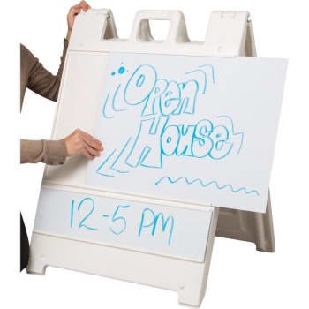Image for Dry Erase Sign, Rider and A-Frame Kit from HD Supply