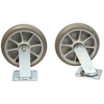 Image for Hospitality 1 Source 8" Semi-Pneumatic Bellman's Cart Wheels, Set Of 4 from HD Supply