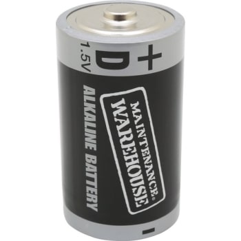Maintenance Warehouse® D Alkaline Battery, Package Of 12