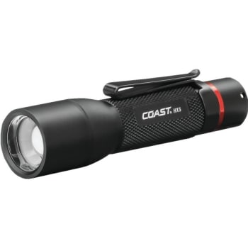 Image for Coast® Hx5 Pure Beam Focusing Flashlight, 130 Lumens, 3.75 Hour Run-Time from HD Supply