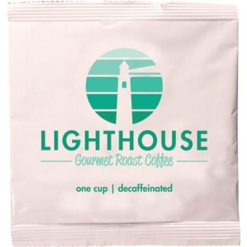 Image for Diplomat Coffee Lighthouse Coffee Decaf Single Cup Soft Pods, Case Of 200 from HD Supply