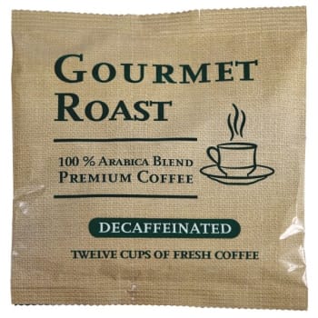 Image for Diplomat Coffee Gourmet Roast Decaf Coffee, 12-Cup Pack, Case Of 100 from HD Supply
