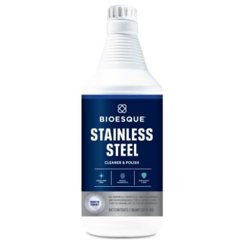 Bioesque 1 Quart Stainless Steel Cleaner/polish Case Of 6