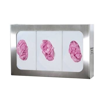 Bowman Dispensers Glove Box Dispenser - Triple Stainless Steel