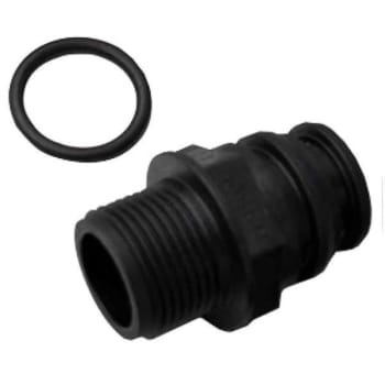 Image for Novo Qc 3/4 In. Straight Valve Connector W/ O-Ring from HD Supply