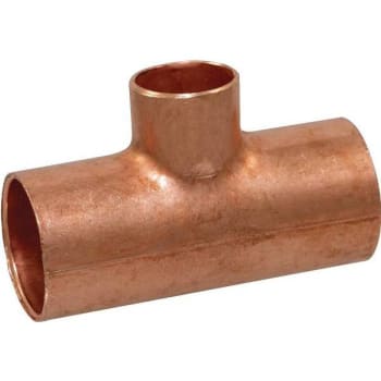 Nibco 3/4 In. X 3/4 In. X 1/2 In. Copper Pressure All Cup Reducing Tee Fitting