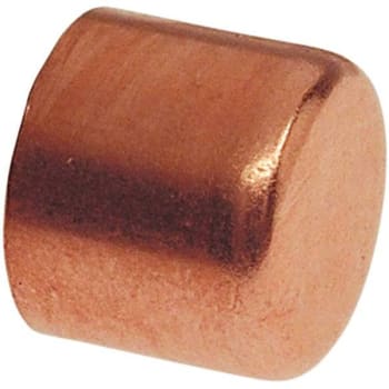 Nibco 3/4" Copper Pressure Tube Cap Fitting