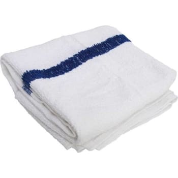 Image for 22 In. X 44 In. 5.75 Lb. Oxford Blue Stripe Pool Towels (120-Case) from HD Supply