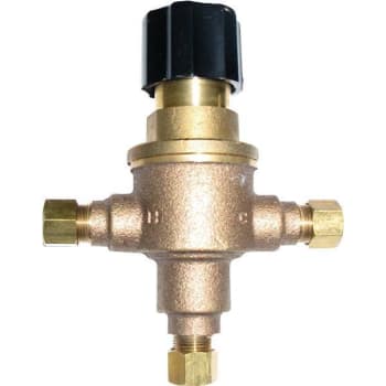 Image for Leonard 3/8 In. Compression Lead-Free Exposed Point-Of-Use Mixing Valve from HD Supply