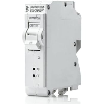 Image for Leviton 20 Amp 120 V Afci/Gfci 1-Pole Thermal Magnetic Branch Circuit Breaker from HD Supply