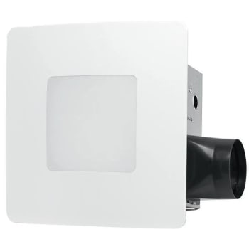 Image for Revent 110 CFM Easy Installation Bathroom Exhaust Fan with LED Lighting from HD Supply