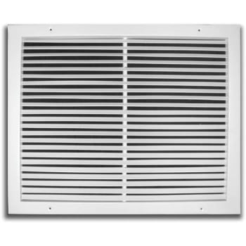 Image for Truaire 30 In. X 16 In. Fixed Bar Return Air Grille (White) from HD Supply