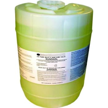 Image for Sunburst Chemicals 5 Gal. Sunsan 2 Low-Temp Dish Machine Chlorinated Sanitizer from HD Supply
