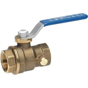 Image for Everbilt 3/4" Fip X 3/4" Fip Full Port Lead Free Brass Ball Valve With Drain from HD Supply