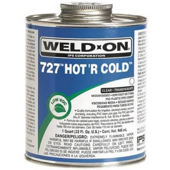 Image for IPS Weld-On Cement PVC Hot Or Cold Pint from HD Supply