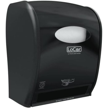 Image for Locor Commercial Electronic Hard Wound Roll Towel Dispenser (Black) from HD Supply