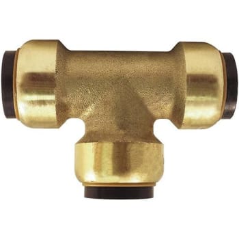 Image for Tectite 3/4 In. Brass Push-To-Connect Tee from HD Supply