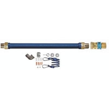 Watts 3/4 In. Mip X 36 In. Fip Gas Connector Qdc Hose