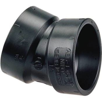 Image for Nibco 2 In. X 22-1/2 In. ABS DWV Degree Hub X Hub Elbow Fitting from HD Supply