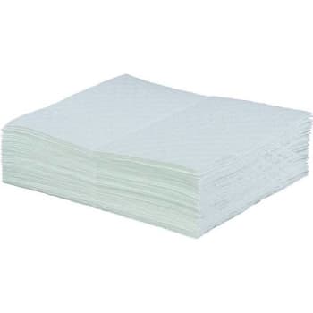 15 In. X 18 In. Medium Oil Only Single Laminated Pads (100-Pack)