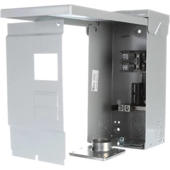 Image for Siemens 100a 2-Space 4-Circuit Main Breaker Outdoor Load Center from HD Supply