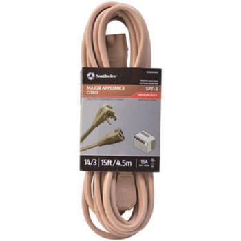 Image for Southwire 15 ft. 14/3 Flat Appliance Extension Cord from HD Supply