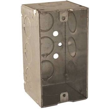 Image for Raco 4 In. X 2 In. Handy Box Welded 2-1/8 In. Deep With Eleven 1/2 In. Ko from HD Supply