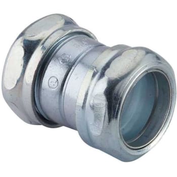 Halex 1/2 In. Electrical Metallic Tube Compression Coupling (Pack- 5)