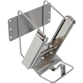 Image for Crown Poly Lifetime Swimsuit Front-Mount Bag Dispenser (Stainless Steel) from HD Supply