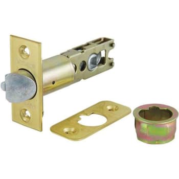 Image for Defiant 6-Way Adjustable Deadlatch (Polished Brass) from HD Supply