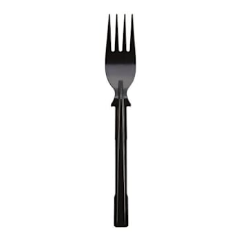 Image for Dixie Ultra Smartstock Series-T Polystyrene Plastic Fork Black Case Of 960 from HD Supply