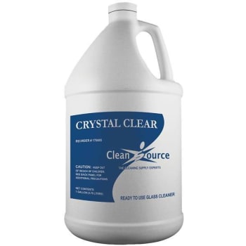 Image for Cleansource 1 Gal. Crystal Clear Ready To Use Liquid Glass Cleaner from HD Supply