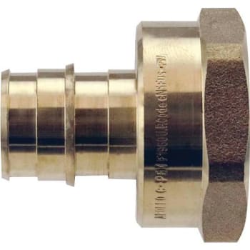 Image for Apollo 3/4 In. X 1 In. PEX-A Expansion Barb FNPT Female Adapter (Brass) from HD Supply