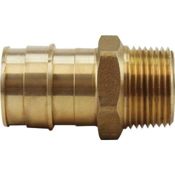 Image for Apollo 3/4 In. X 1/2 In. PEX-A Expansion Barb Mnpt Male Adapter (Brass) from HD Supply