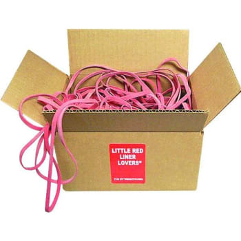Image for J-Line Little Red Liner Rubber Bands (144-Case) from HD Supply
