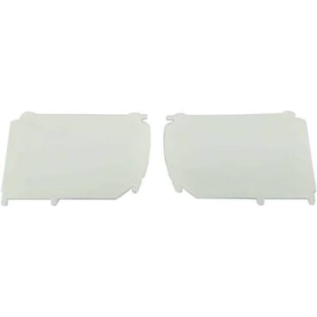 Image for Designer's Touch Head Rail End Cap (White) from HD Supply