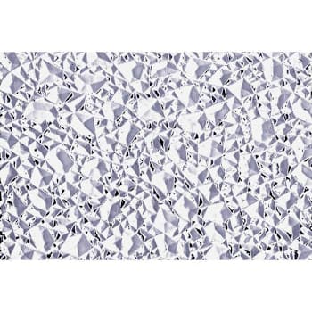 Plaskolite Clear Cracked Ice Acrylic Lens 2'X4' Pack Of 15