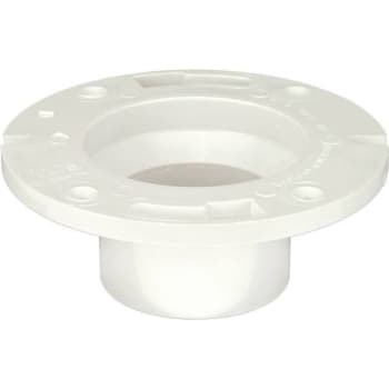 Image for Nibco 4 In. X 3 In. PVC DWV Spigot Closet Flange from HD Supply