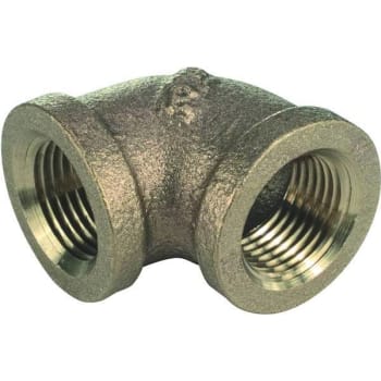 Image for ProPlus 1 In. Brass 90 Degree Elbow Lead Free from HD Supply