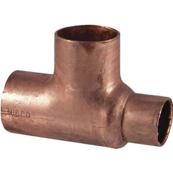 Image for Nibco 1 In. X 3/4 In. X 1 In. Copper Pressure All X Cup Tee Fitting from HD Supply