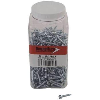 Image for Diversitech 8 X 1 In. Sheet Metal Screw Taper Point (500-Pack) from HD Supply