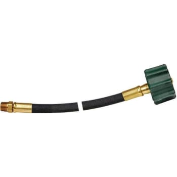 Mec 1/4 In. Id. High Pressure Hose Green Female Qcc X 1/4 In. Mpt 20 In. Long Replaces 511515