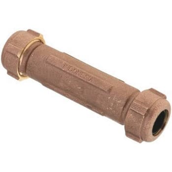 Image for Proplus 3/8 in. Lead Free Brass Compression Coupling from HD Supply